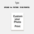 1/2/3pcs Custom Canvas Printing Personalized Photo Suitable for Family Life Pets Scenery Couple Weddings Home Decor Poster Gifts