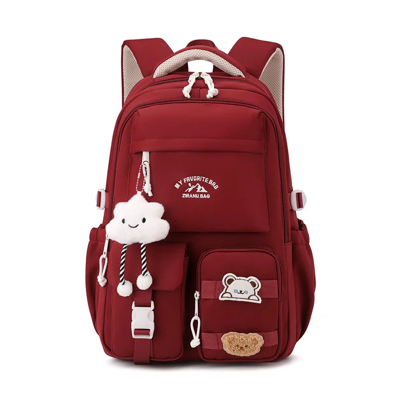 Fashion Girls School Backpack School Bags Teenage Laptop Backpack Casual Travel Backpack Book Bag Children Schoolbag Waterproof