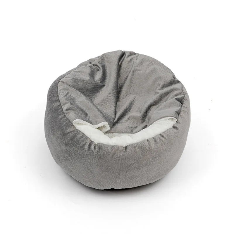 Orthopedic Bed For Dogs Puppy Cat Winter House Warm Mat Cushion Kennel For Indoor Dog Bed Pet Sofa Products Houses And Habitats