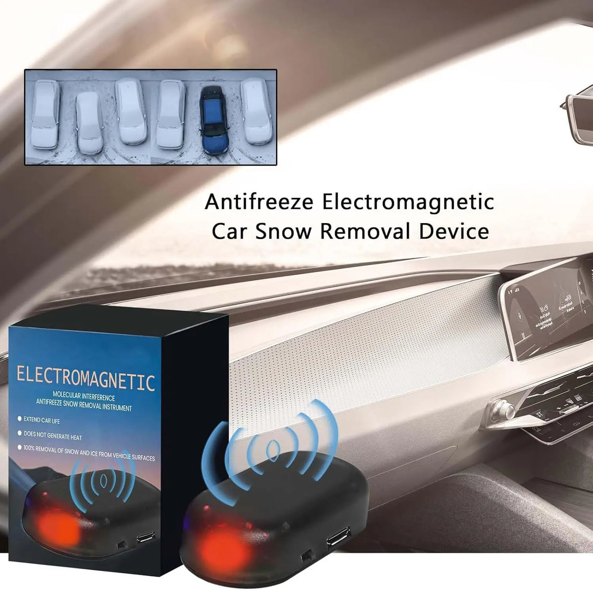 Dispozitiv Electromagnetic Anti-Îngheț pentru Parbriz