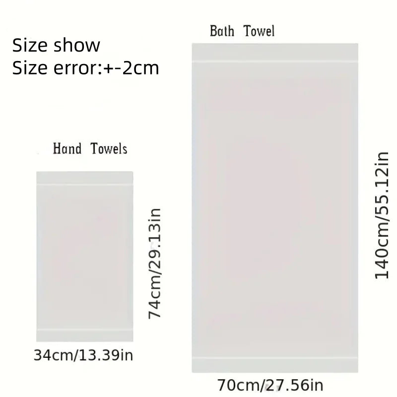 1/5/10pcs Black Cotton Towels Cover 34x74cm/70x140cm Embroidered Hotel Quality Bath Towel for Adults Christmas Gift Face Towels