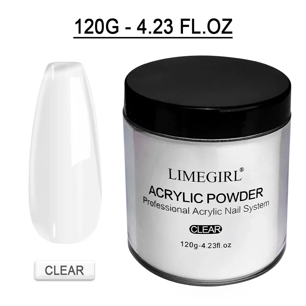 Acrylic Powder Kit And Liquid Monomer Nail Set for Nails Art Extension Decoration With Crystal Nail Tips Carving 3D DIY Tools