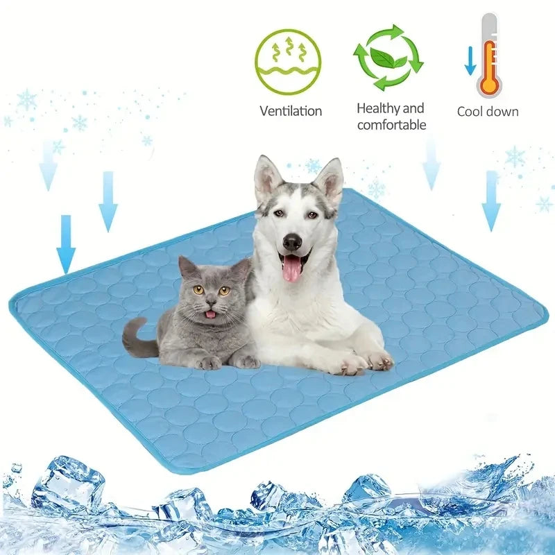 Saltea Răcoritoare pentru Câini – Pat Anticaloric Extra Large pentru Câini și Pisici