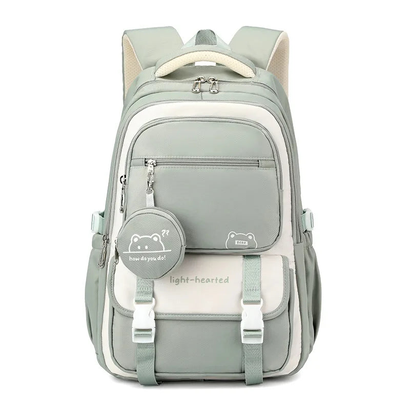 Fashion Girls School Backpack School Bags Teenage Laptop Backpack Casual Travel Backpack Book Bag Children Schoolbag Waterproof