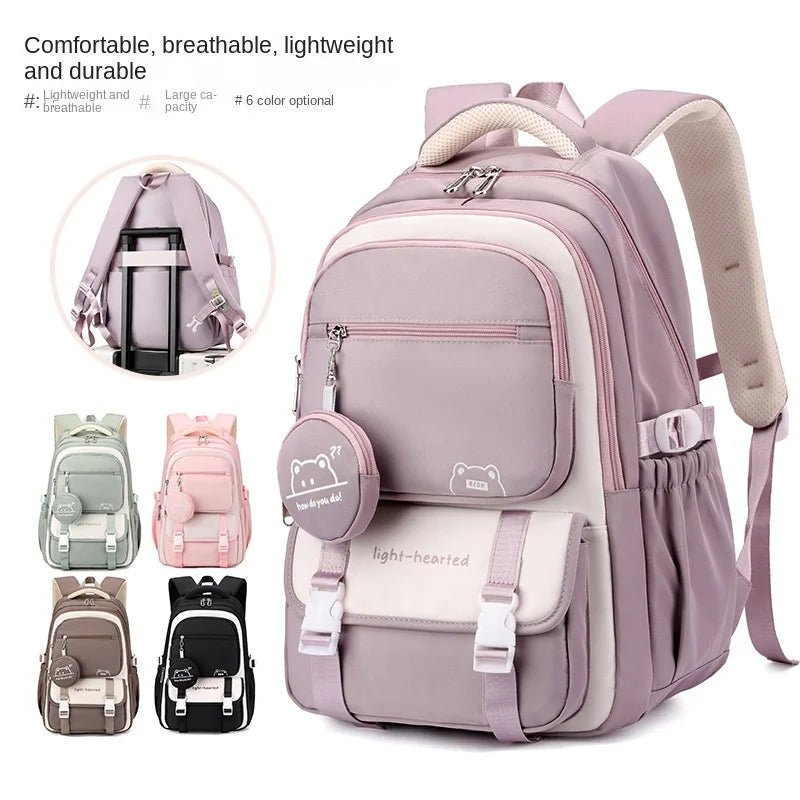 Fashion Girls School Backpack School Bags Teenage Laptop Backpack Casual Travel Backpack Book Bag Children Schoolbag Waterproof