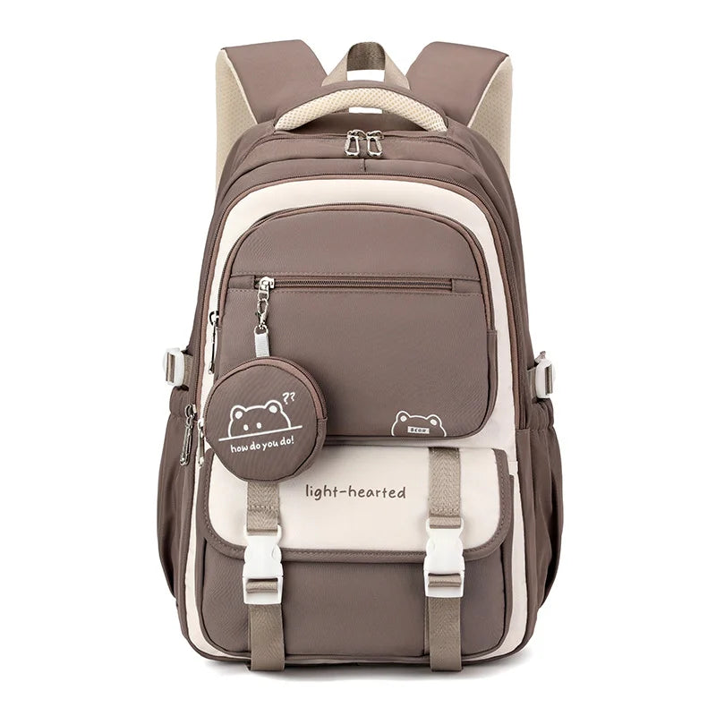 Fashion Girls School Backpack School Bags Teenage Laptop Backpack Casual Travel Backpack Book Bag Children Schoolbag Waterproof