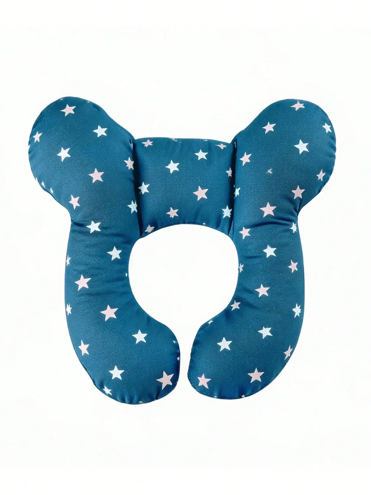 1Pc Baby U-Shaped Pillow, Infant Travel Neck Pillow, Soft-Breathable-Cute Cartoon Pattern, Soft Baby Head Support Cushion, Suitable for Car Seats, Strollers, and Travel